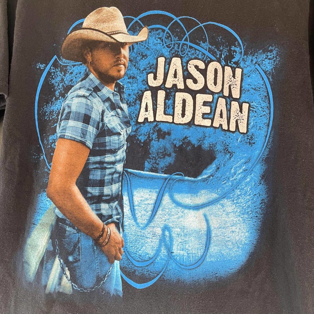 Jason Aldean My Kinda Party Concert Shirt 2011 Black Small Country Music Merch